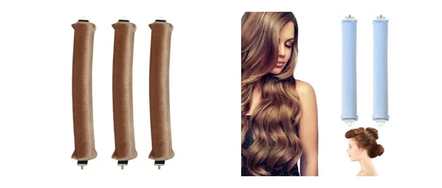 BENDABLE HAIR ROD WTH CLASP 卷发棒